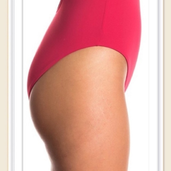 Onia Bridget One-Piece Swimsuit Geranium Medium - Picture 2 of 12